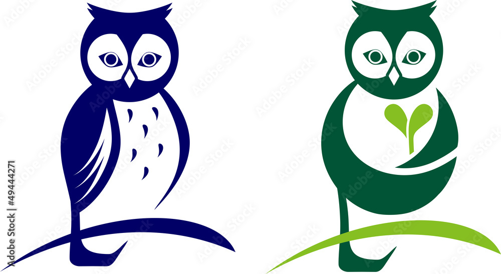 Fototapeta premium Owl icon