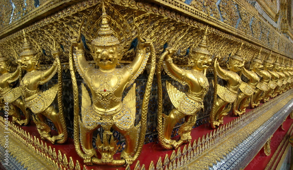 Garudas at Temple of the Emerald Buddha in Bangkok Garudas at Temple of the Emerald Buddha in Bangkok