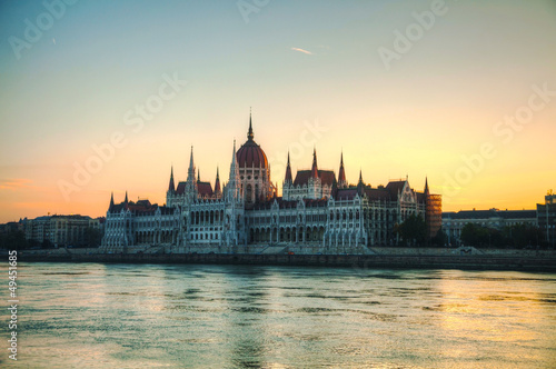 Hungarian Parliament building in Budapest © andreykr