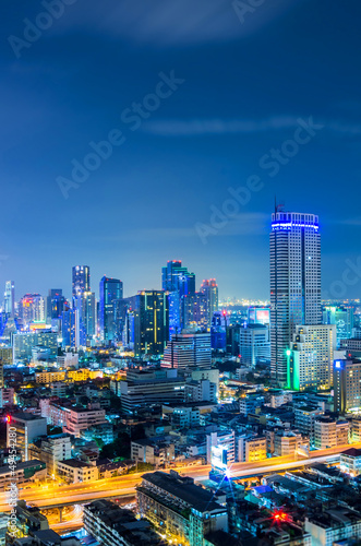 Photography Bangkok cityscape.