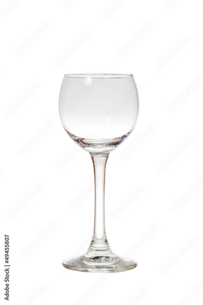 glassware isolated