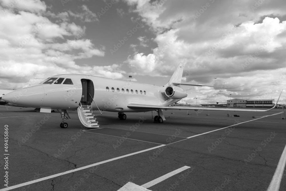 ladder in a private jet ladder in a private jet