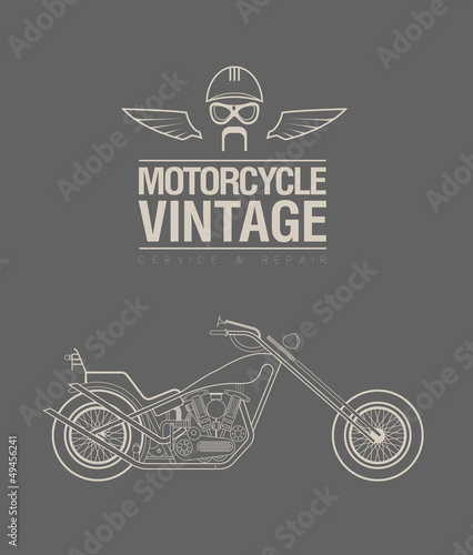 Vintage bike photo