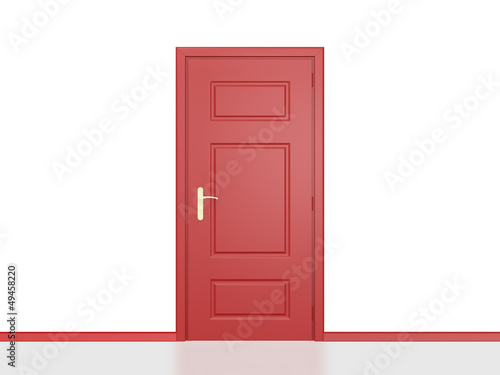 Fototapeta Naklejka Na Ścianę i Meble -  Red Door