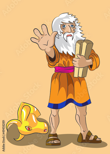 Moses and Precept stones