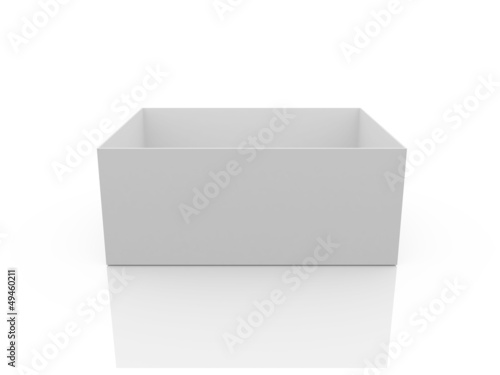 Empty White Box