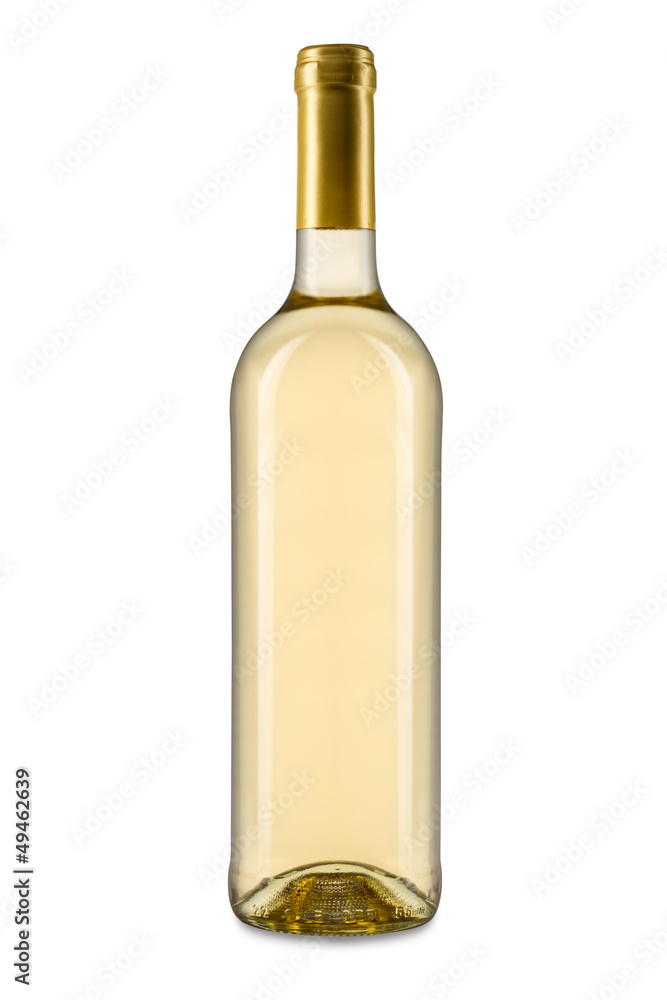 White wine bottle White wine bottle