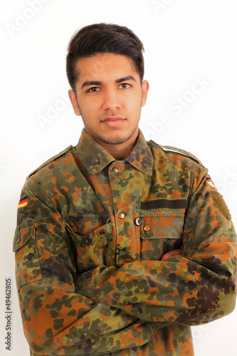 Obraz na płótnie Integration Bundeswehr