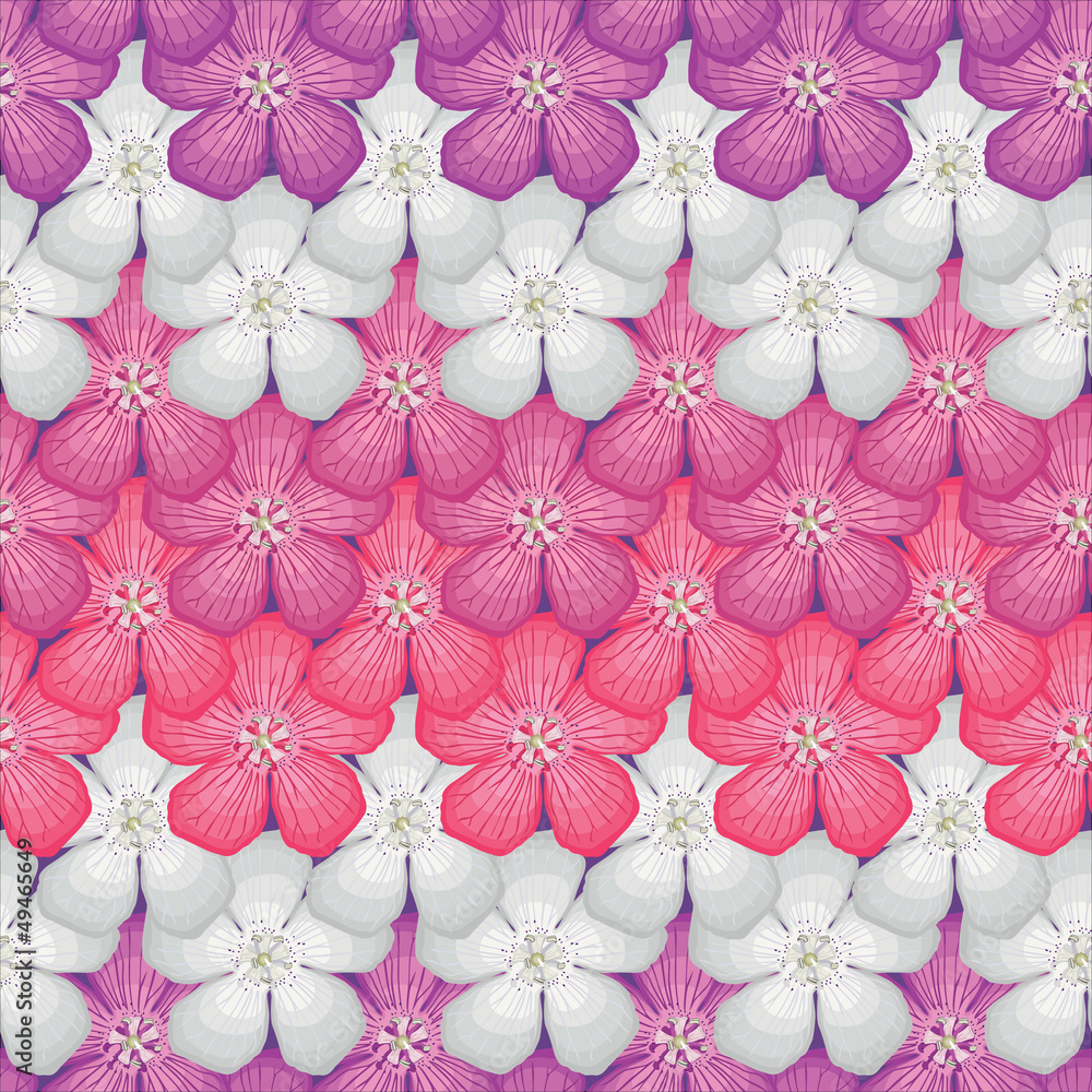 Flower seamless pattern Flower seamless pattern
