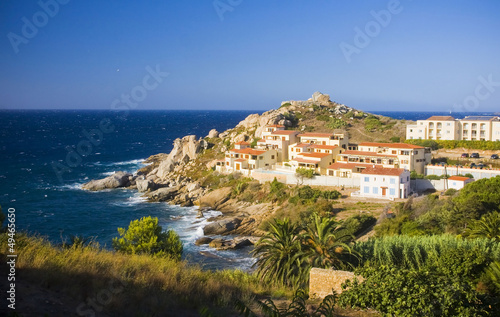 amazing Calvi town in Corsica, France