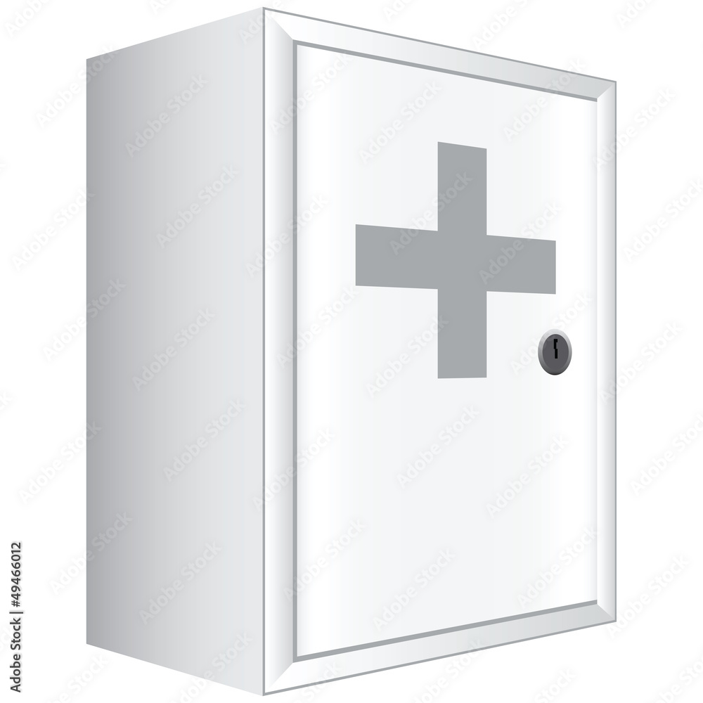 Obraz premium Office first aid kit