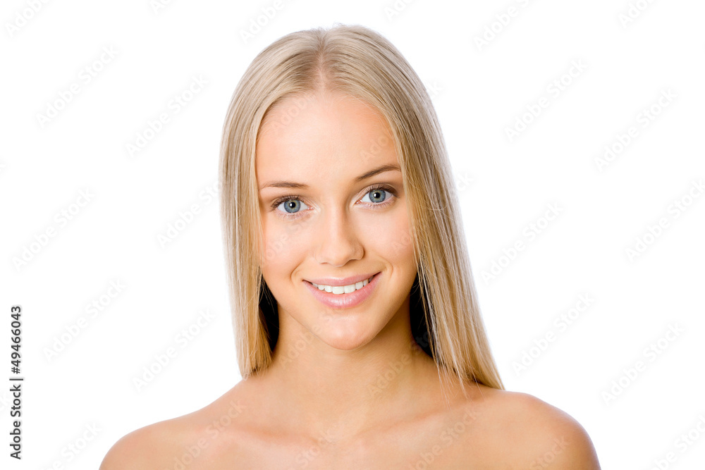 Beautiful woman face