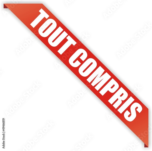 étiquette bordure tout compris