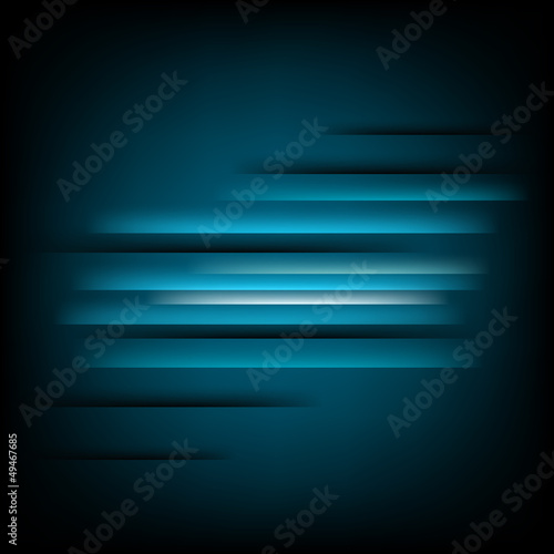 Abstract square blue background.