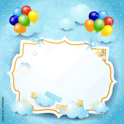 Balloons and custom board