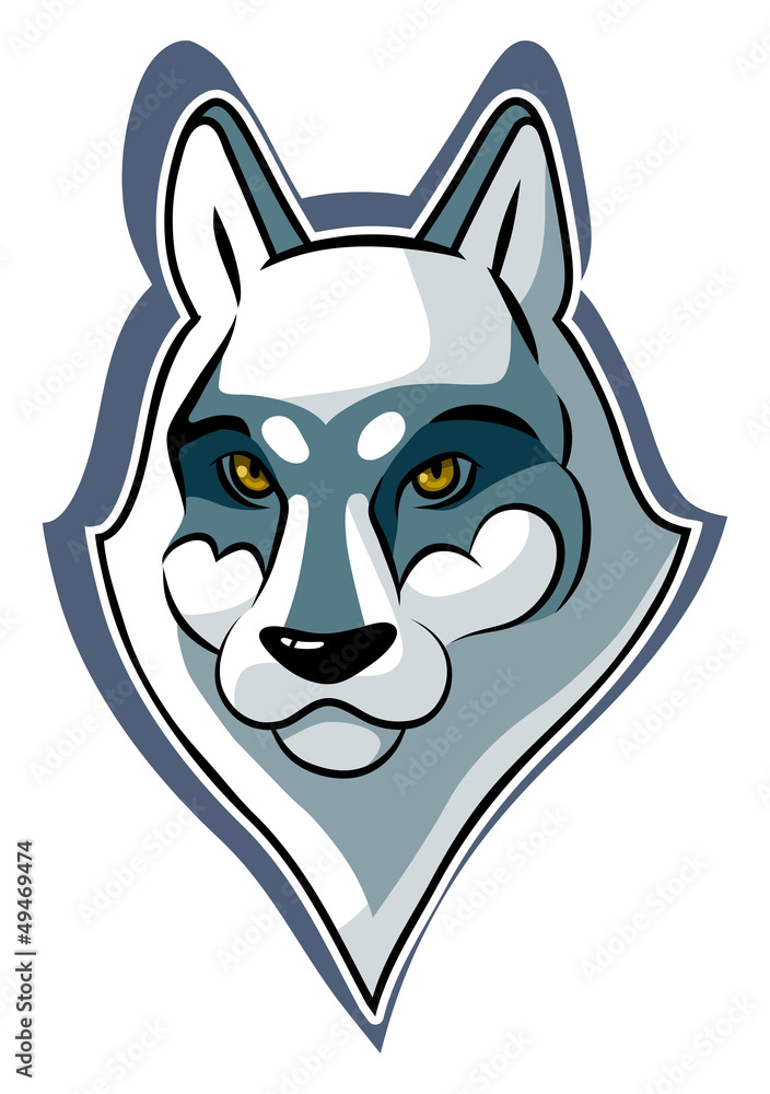 Fototapeta premium Wolf head