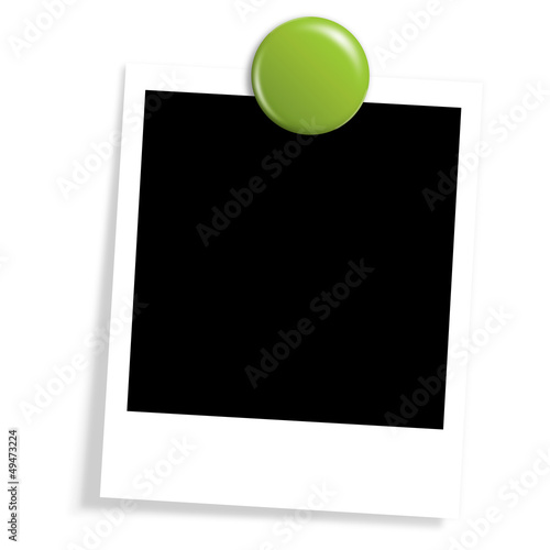 Polaroid mit Magnet