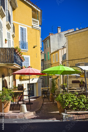 Photography city centre of Aubagne, near Marseille, France