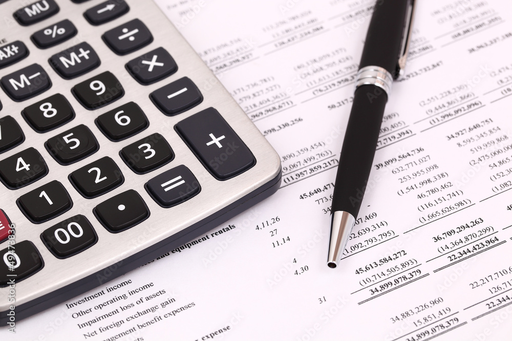 calculator and stationery calculator and stationery