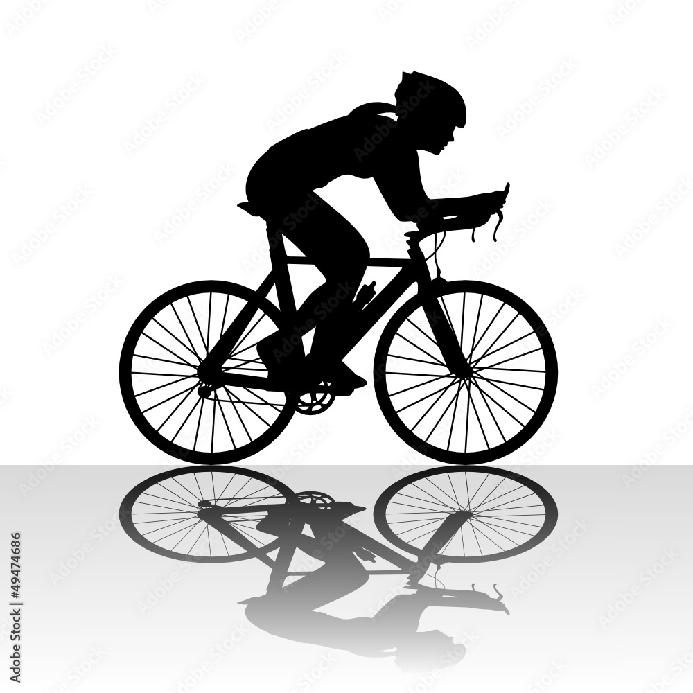 Obraz premium Radsport Vektor