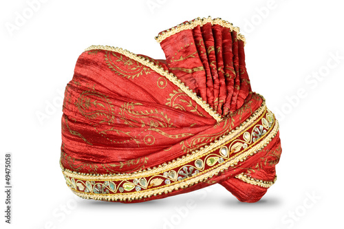 Obraz na płótnie Indian Headgear used in Marriages