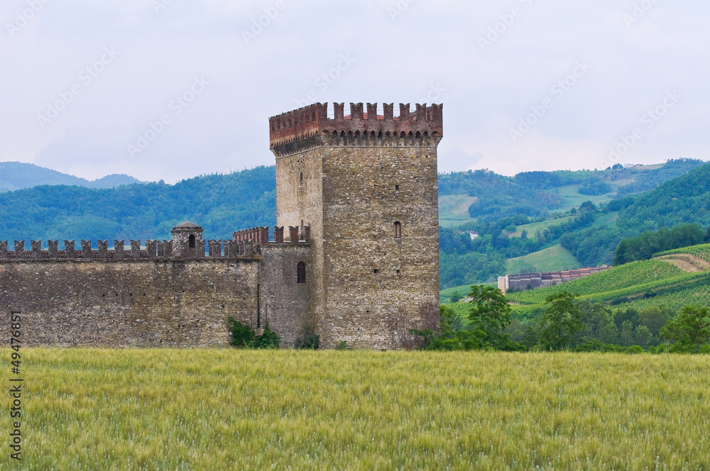 Castle of Riva. Ponte dell'Olio. Emilia-Romagna. Italy. Castle of Riva. Ponte dell'Olio. Emilia-Romagna. Italy.