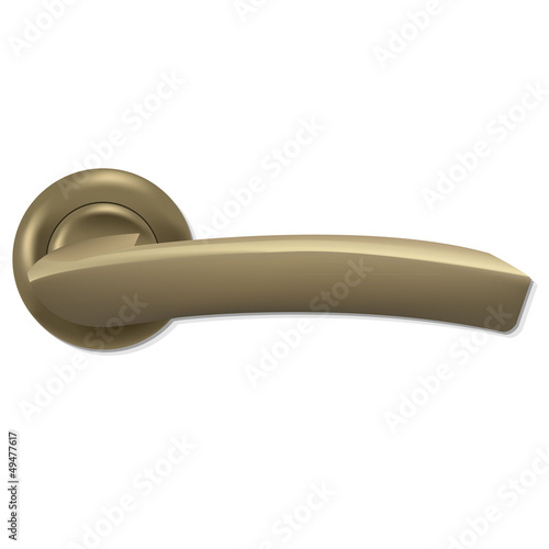 Copper Door Handle