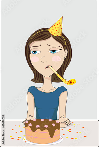 Sad birthday
