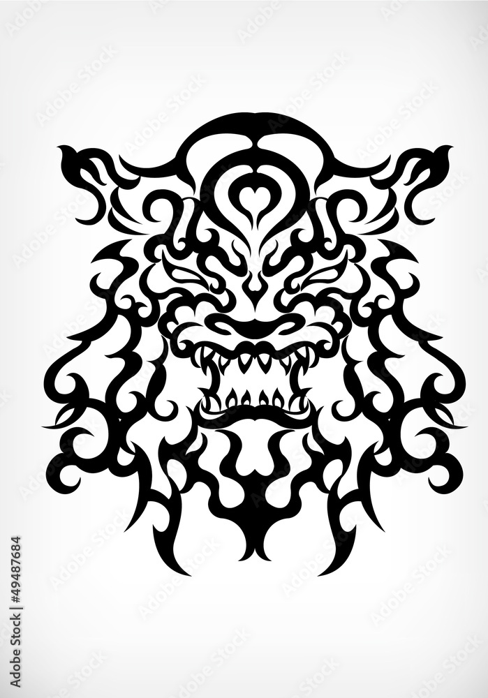 Tribal pattern Tribal pattern