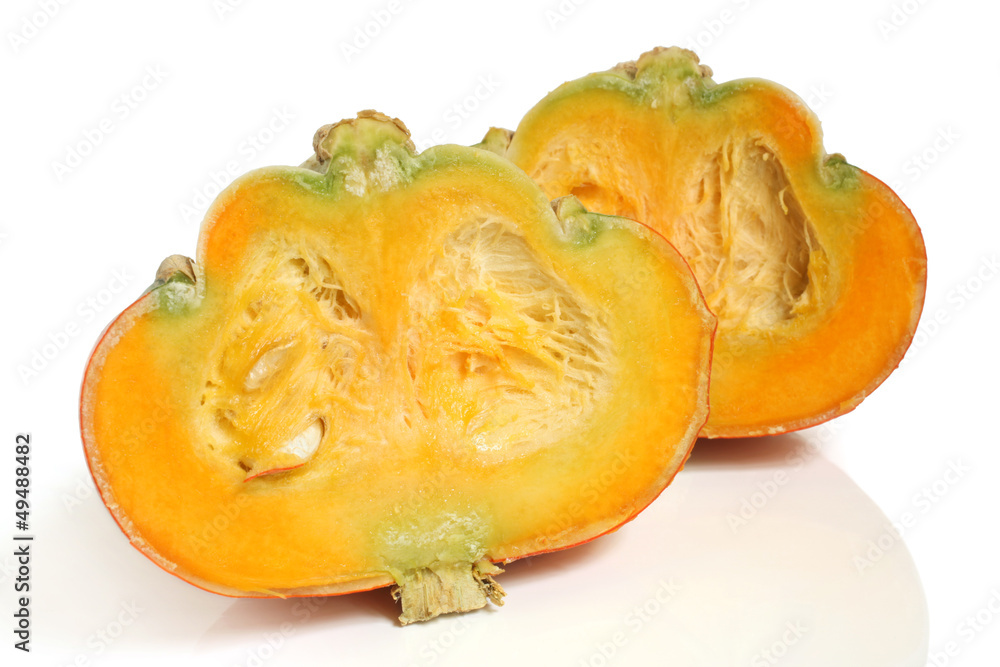 Orange decorative pumpkin