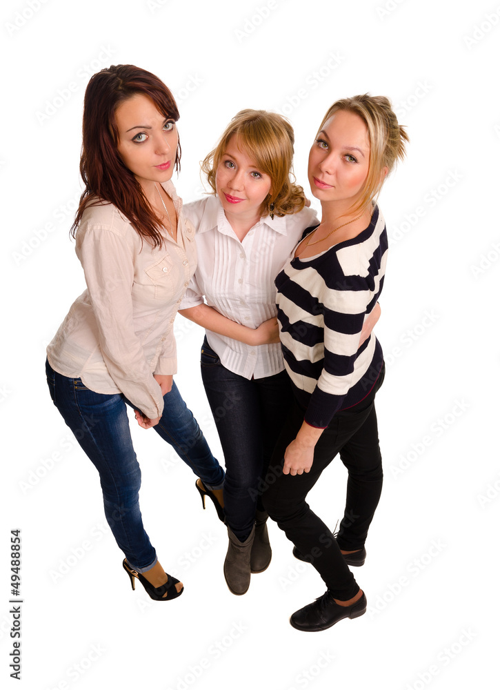 Three sexy young women Three sexy young women