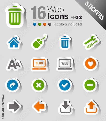 Stickers - Website and Internet Icons