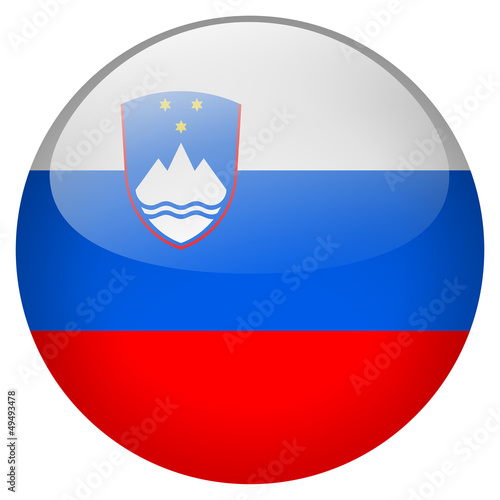 slovenia flag button