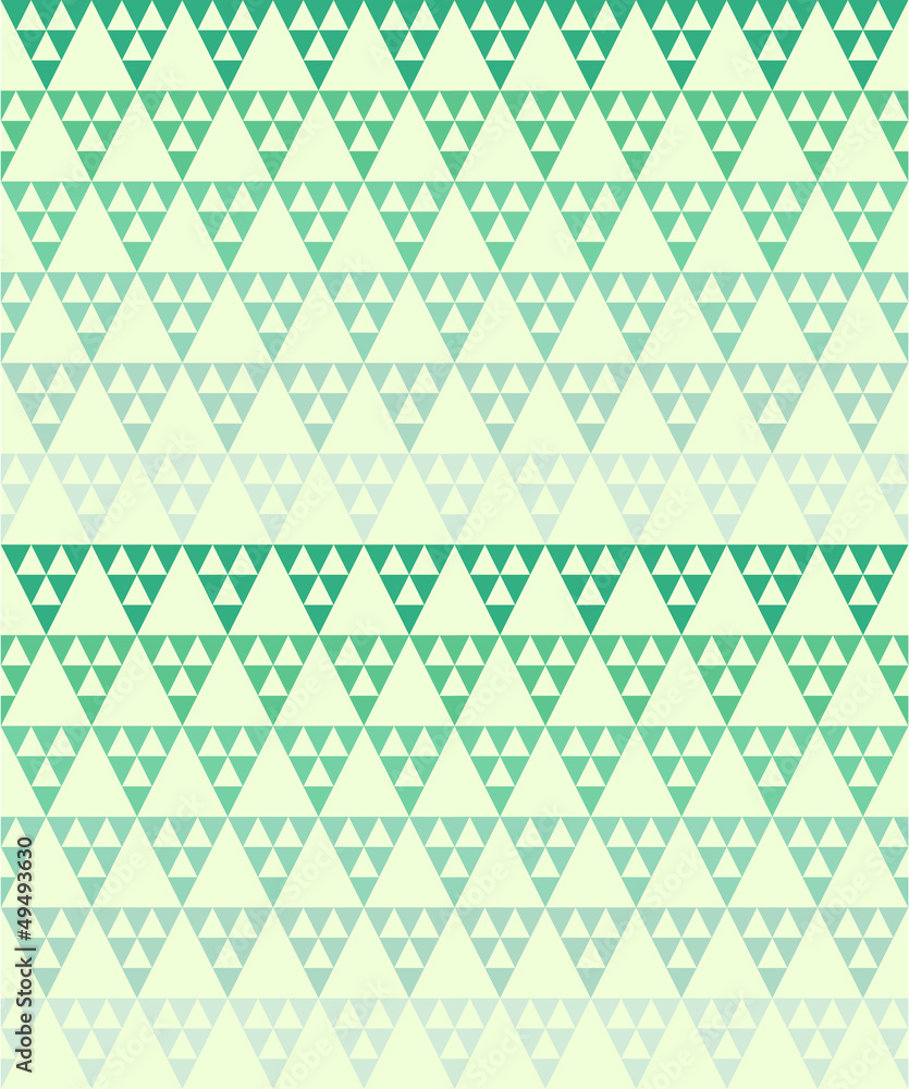 Seamless geometric pattern with green gradient Seamless geometric pattern with green gradient