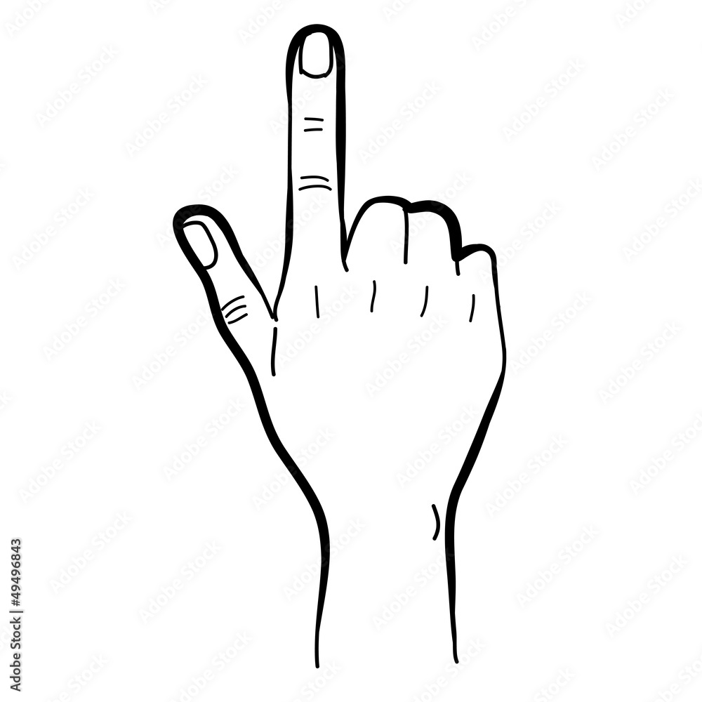 hand drawing hand pointing hand drawing hand pointing