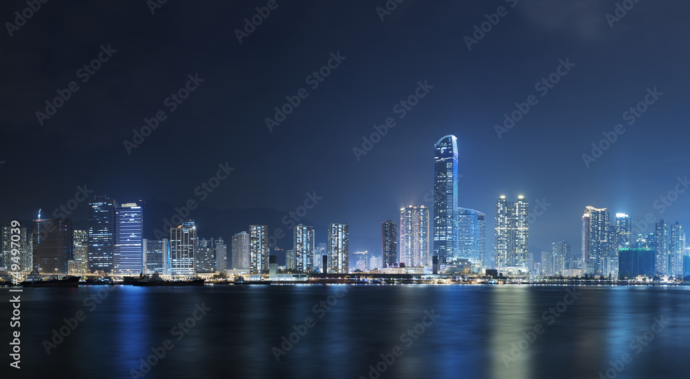 Hong Kong City Night