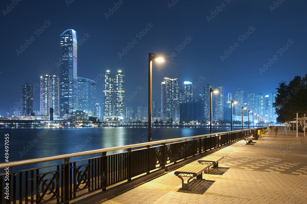 Fototapeta premium Hong Kong City Night