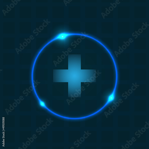 Abstract background with special plasma design