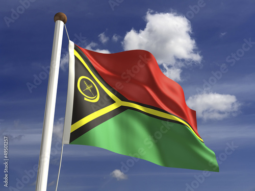 Vanuatu Flag photo