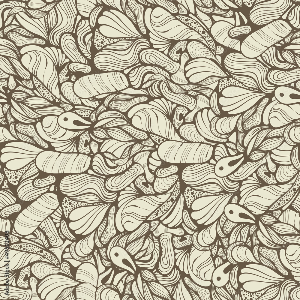 Vector Seamless Funky Pattern Vector Seamless Funky Pattern