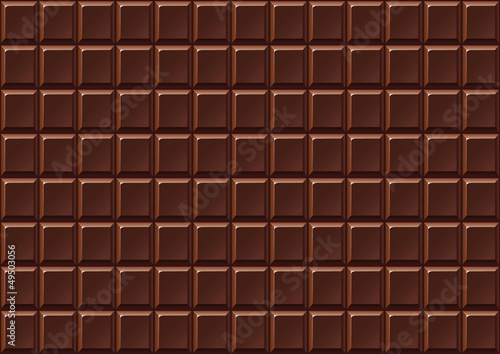 Bar of chocolate.