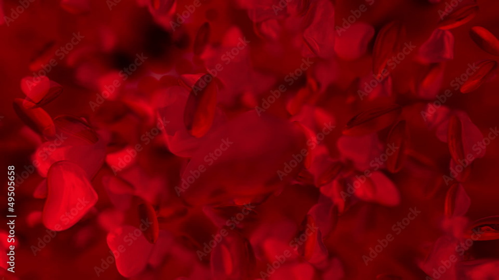 Hearts - bokeh - background Hearts - bokeh - background