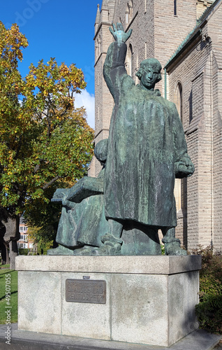 Принти на полотні Monument to brothers Olaus and Laurentius Petri in Orebro