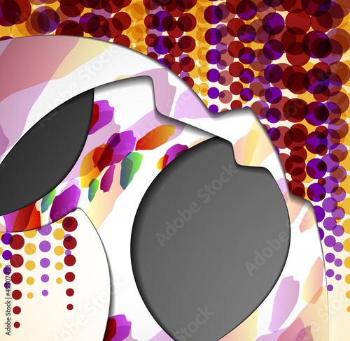 multi layered abstract background
