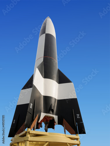Obraz na płótnie Rakete V2