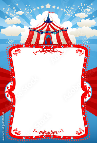 Circus tent background