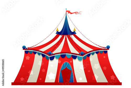 Circus marquee tent