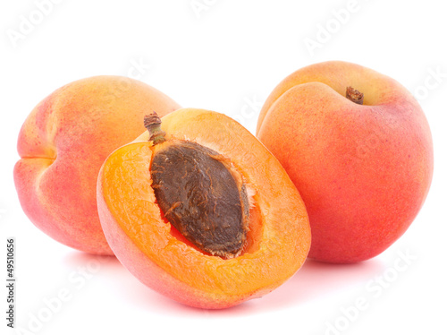 Ripe apricot fruit