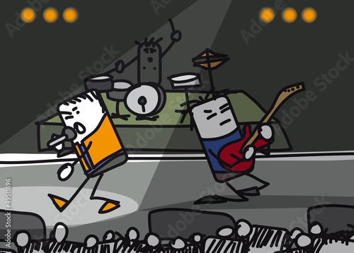 Concert de rock