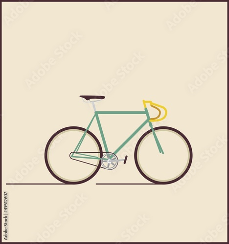 Hipsters bicycle
